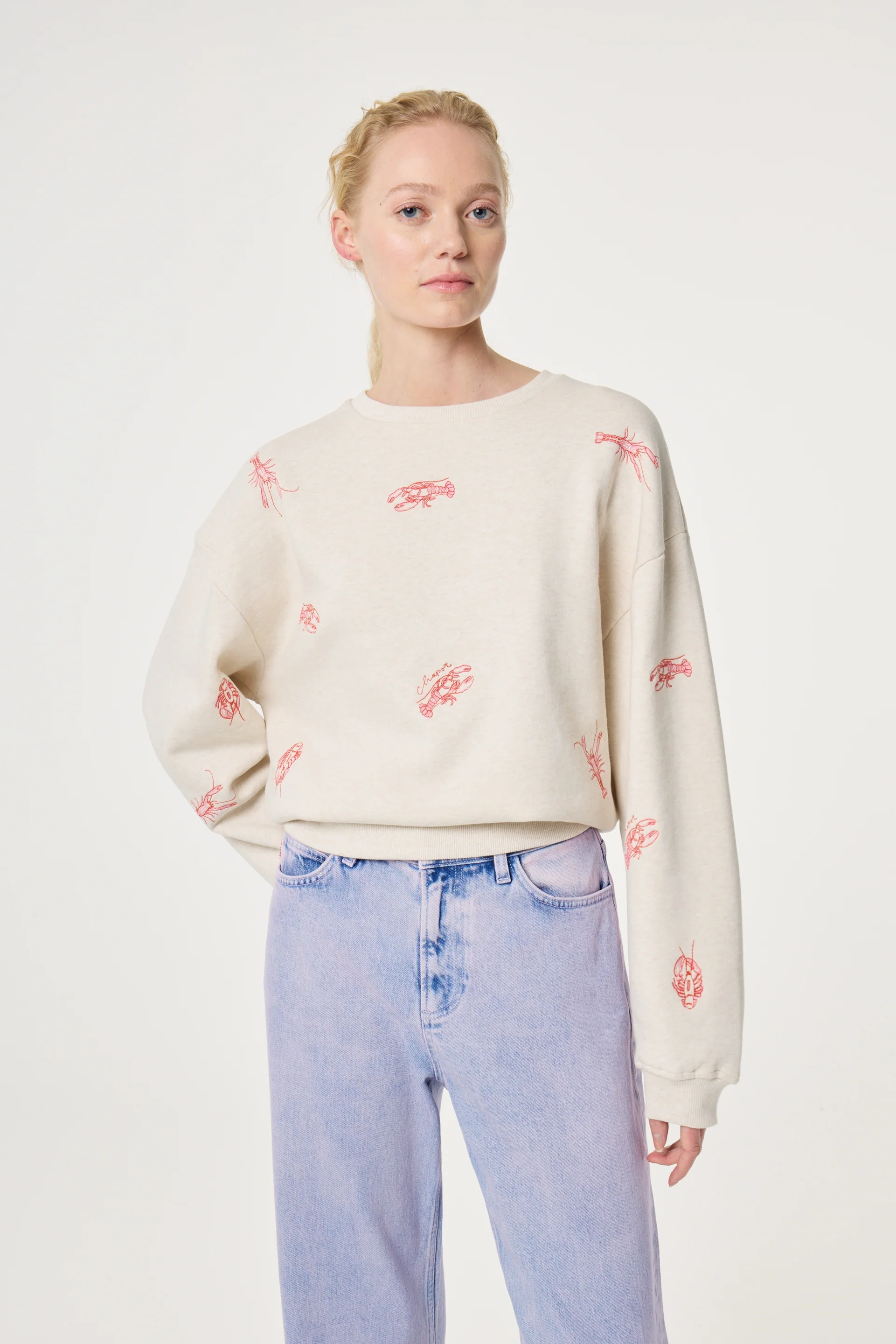 Terry Sweater | Oatmeal Melange