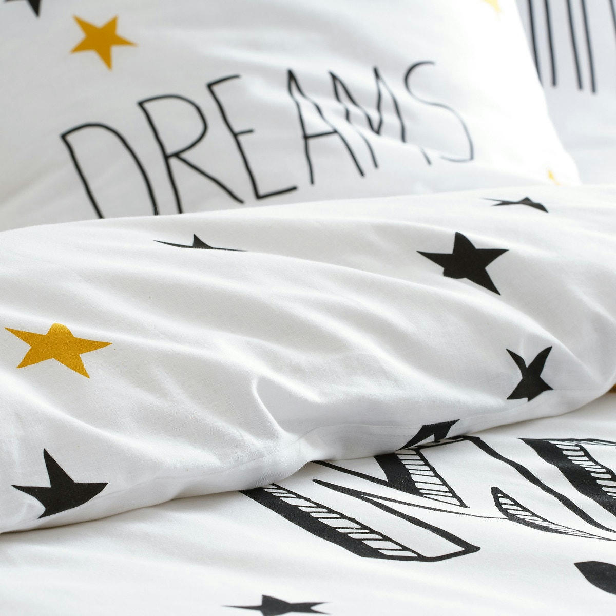 Housse de couette pur coton, Fringe