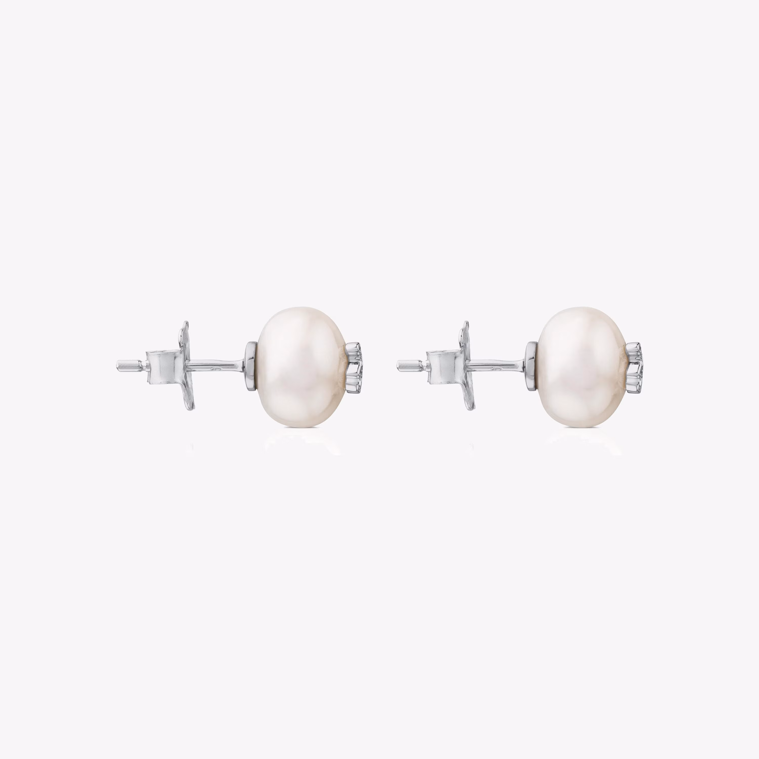 Pendientes de oro con diamantes y perlas cultivadas TOUS Puppies