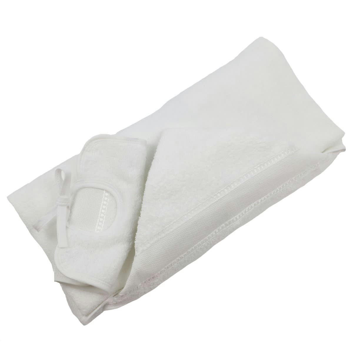 QUEIDA - Coffret naissance en coton blanc