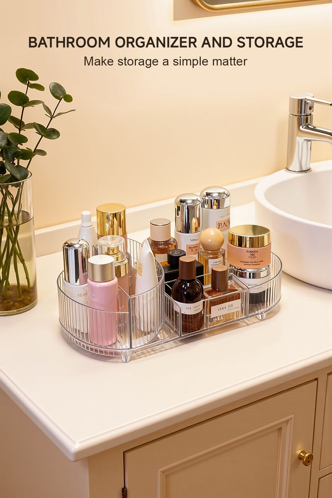 SHEONLY Multifunctional Tabletop Cosmetic Storage Organizer
