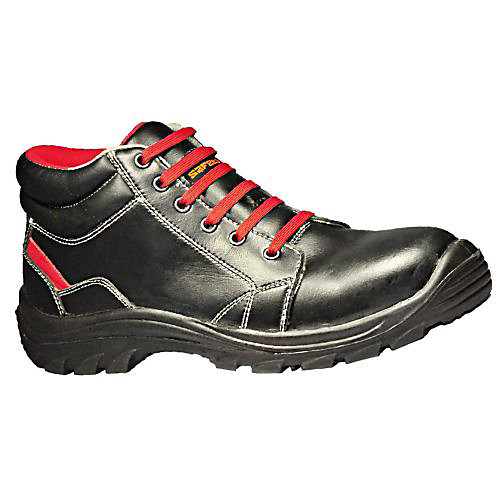 Baskets haute JANUS S3 SRC PU1D 0 % métal noir/rouge P40 - TEC SAFETY - CHA3A0909-40
