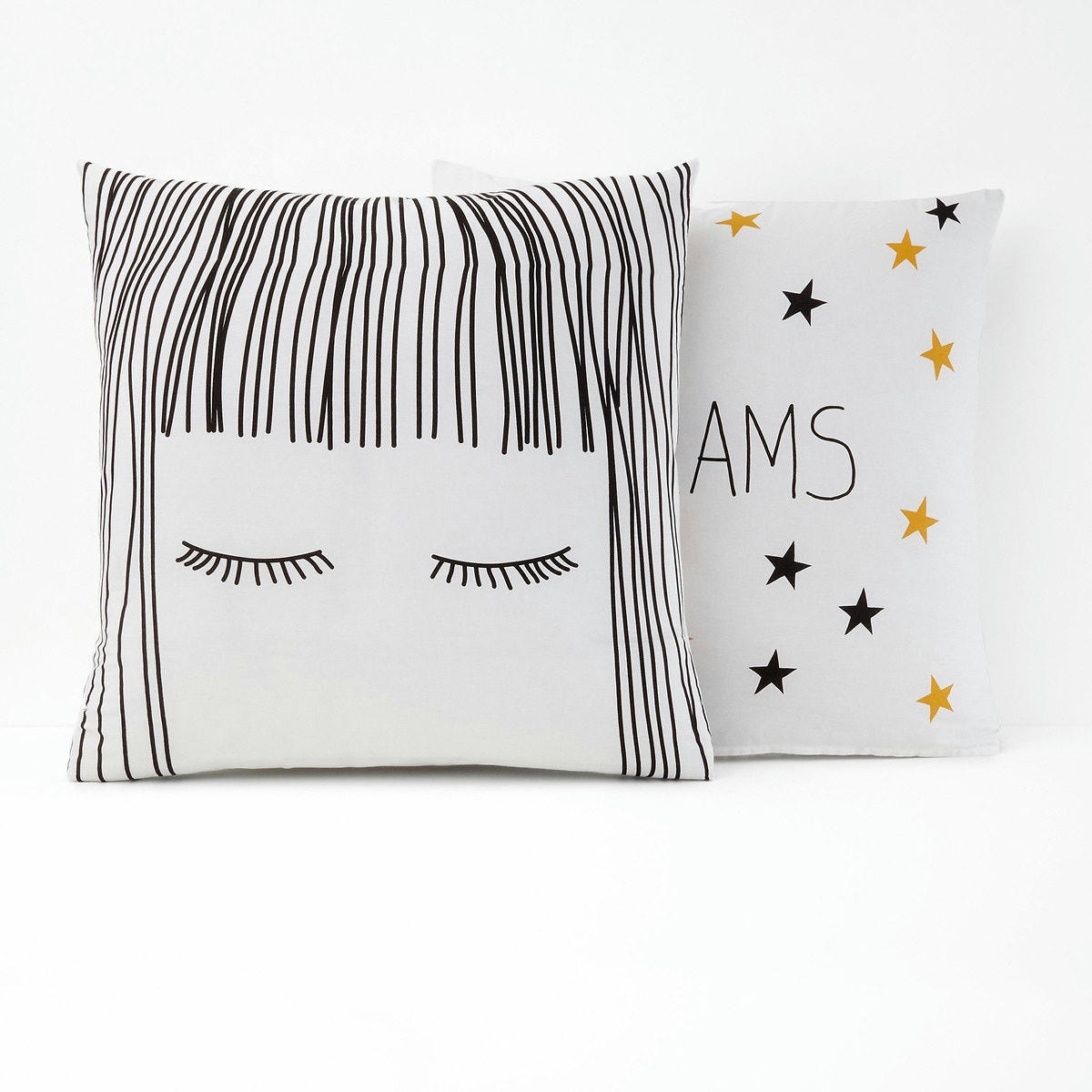 Taie d’oreiller pur coton, Fringe