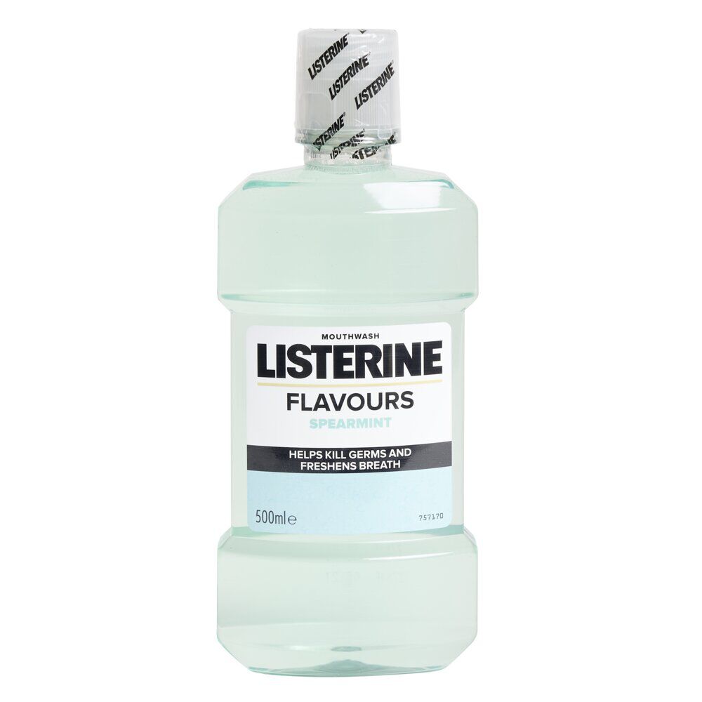 Bain de bouche Listerine menthe 500ml