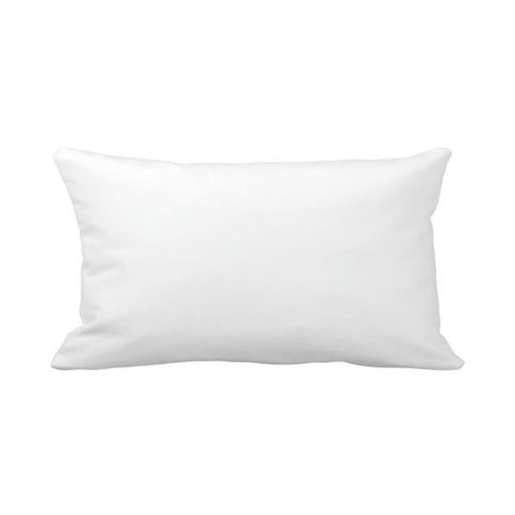 - Coussin de garnissage en coloris blanc polyester blanc 30x50 cm