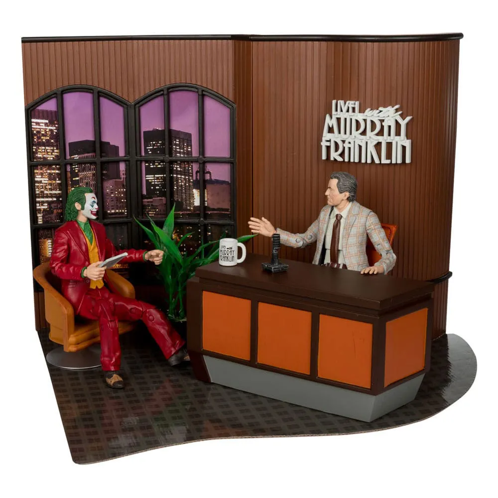 Mcfarlane Toys limited edition Deluxe DC Multiverse The Joker Live with Murray Franklin Collector figure 18 cm