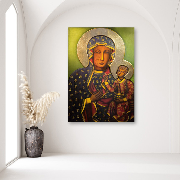 Feeby Obraz na płótnie Matka Boska Częstochowska 40x60