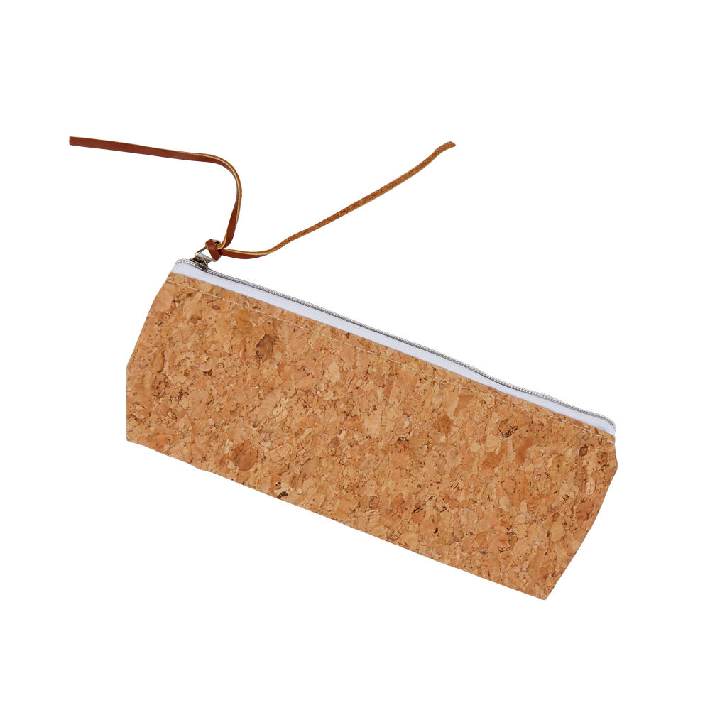 Trousse motif effet liège