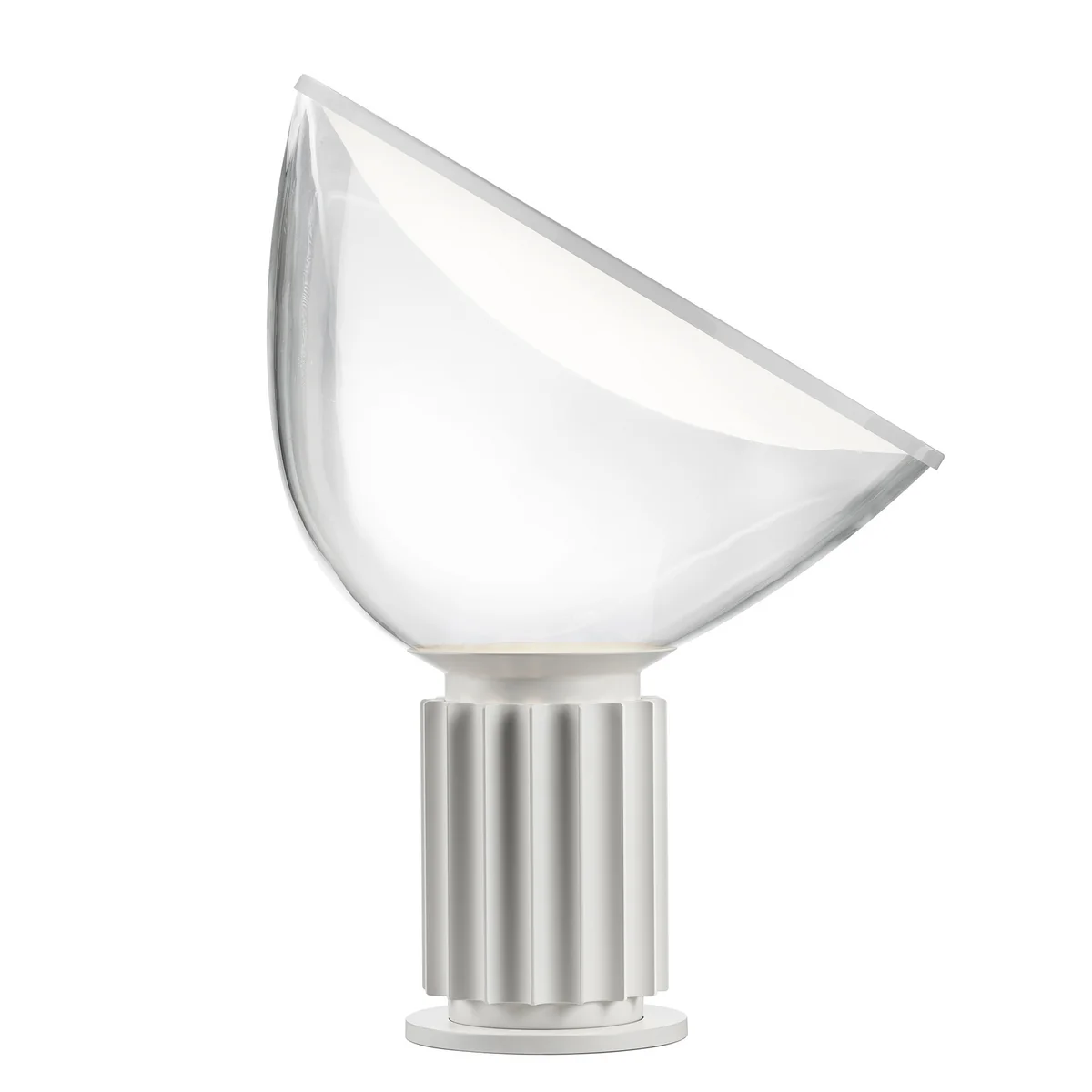 Flos - Taccia LED Tischleuchte , weiß matt