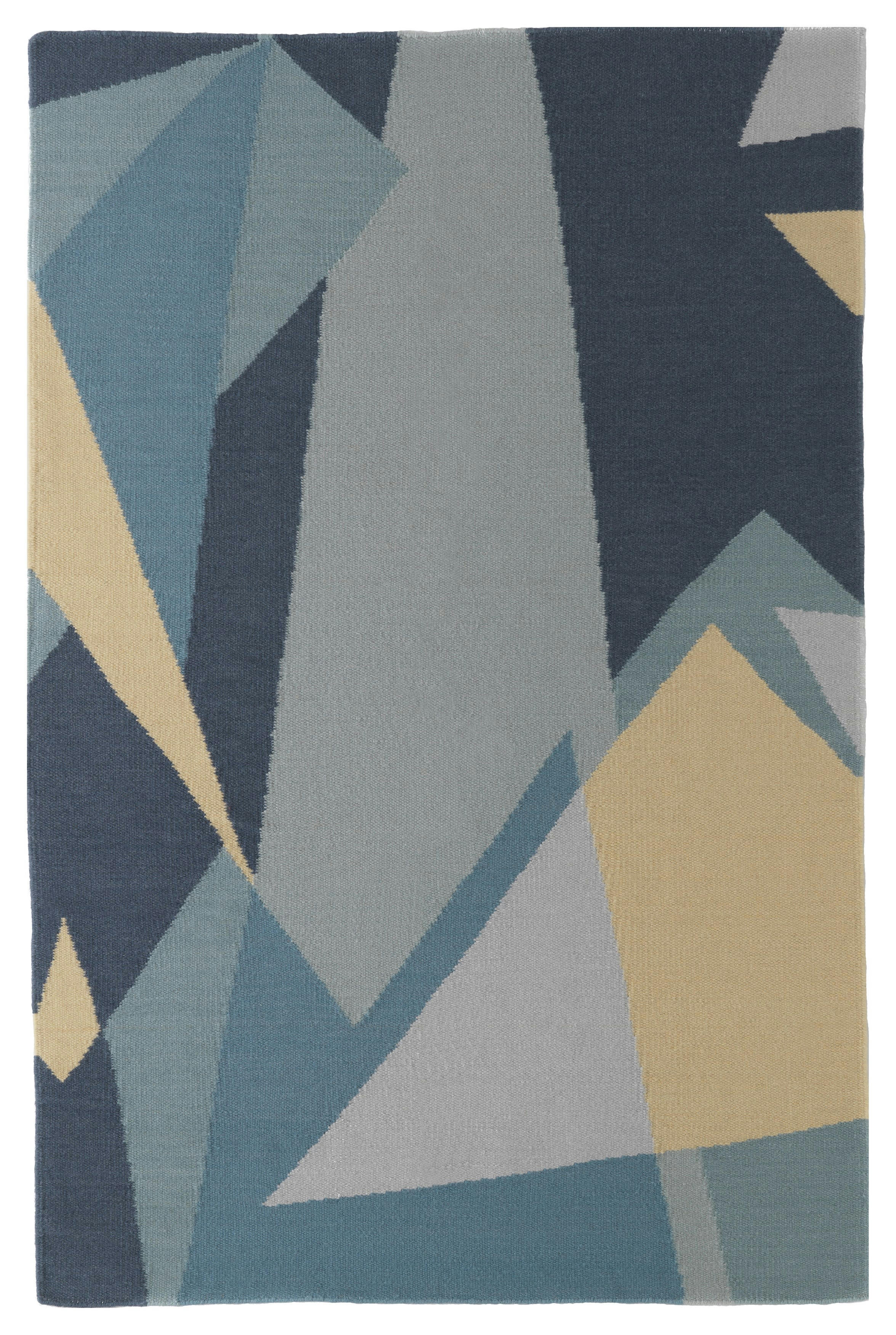 KILIM - Tapis kilim tissé main en laine 110x160