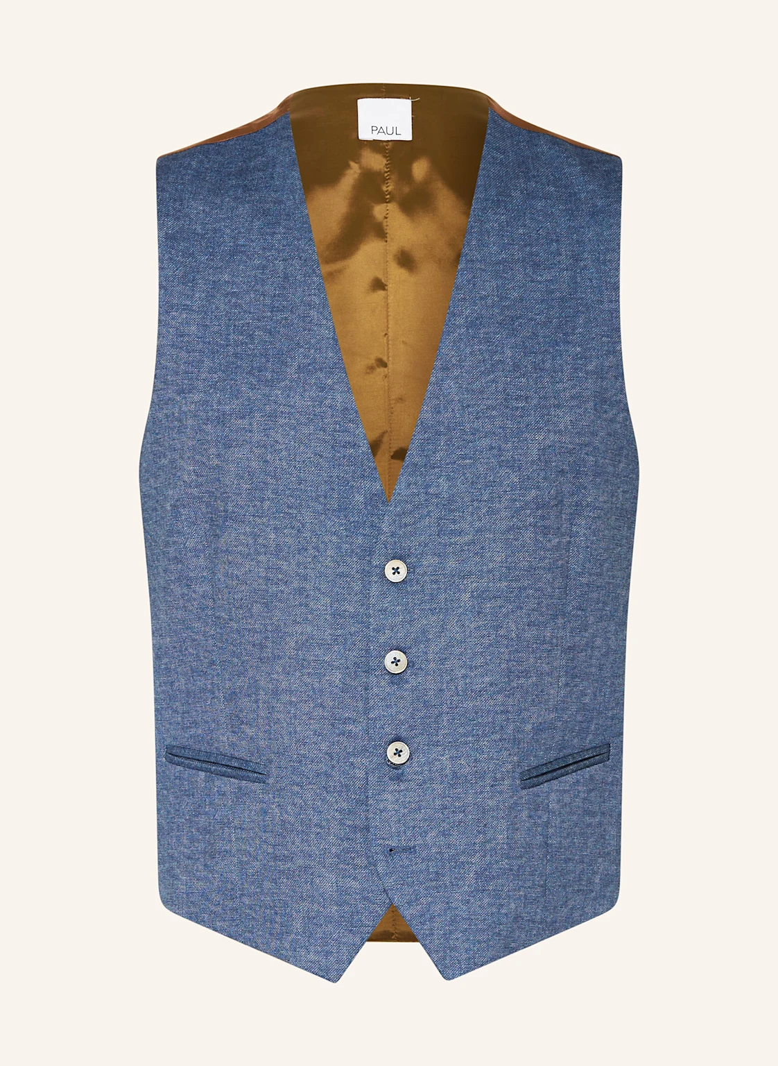 PAUL Anzugsweste Slim Fit aus Jersey