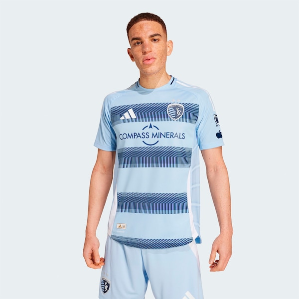 Sporting Kansas City adidas 2025 One KC Authentic Jersey - Light Blue