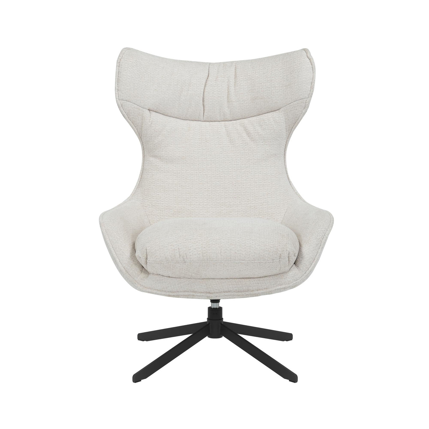 Starfurn Fauteuil Olivia - Off White Stof - 77x85x108cm