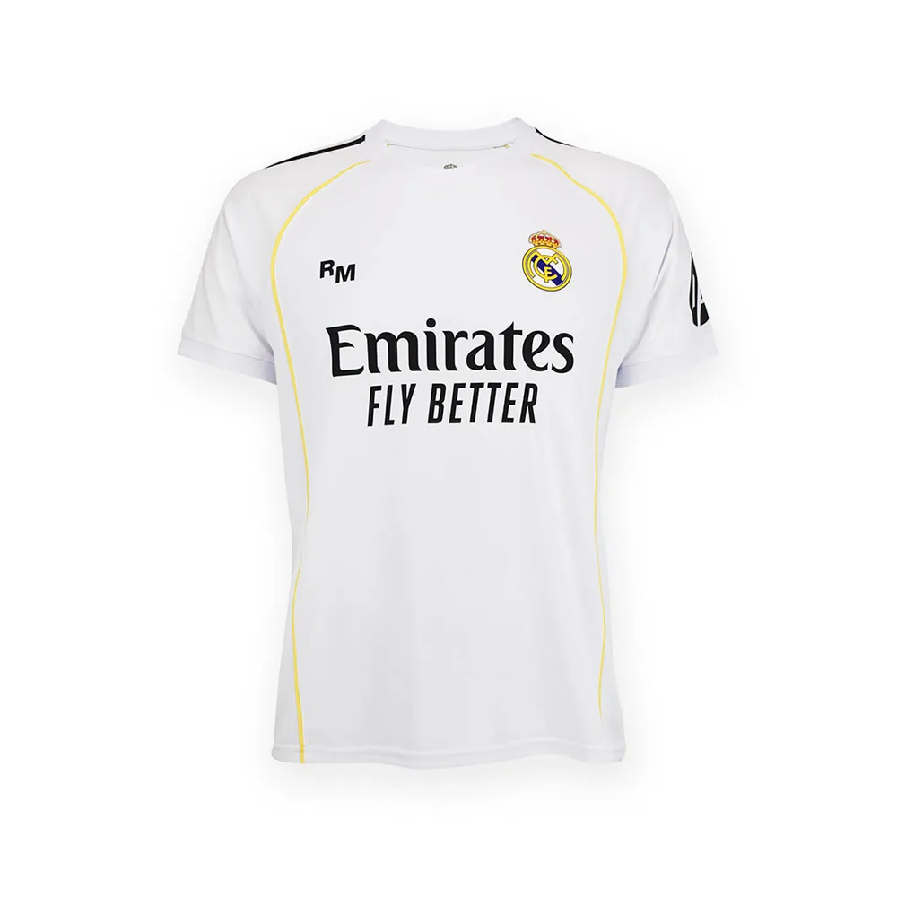 Real Madrid 25/26 Mbappe home junior short sleeve T-shirt