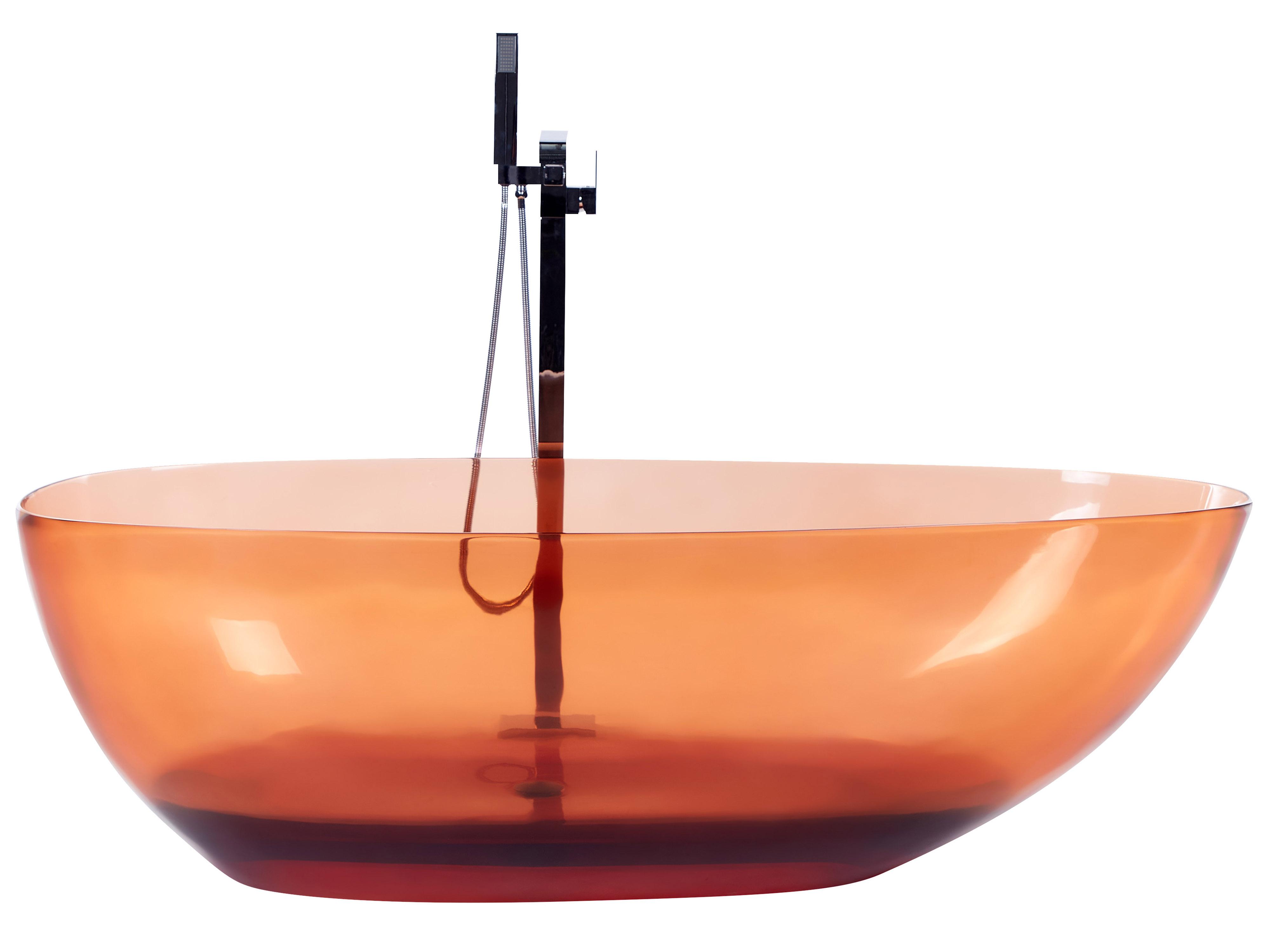 Freestanding Bathtub BLANCARENA 1700 x 780 mm Light Red