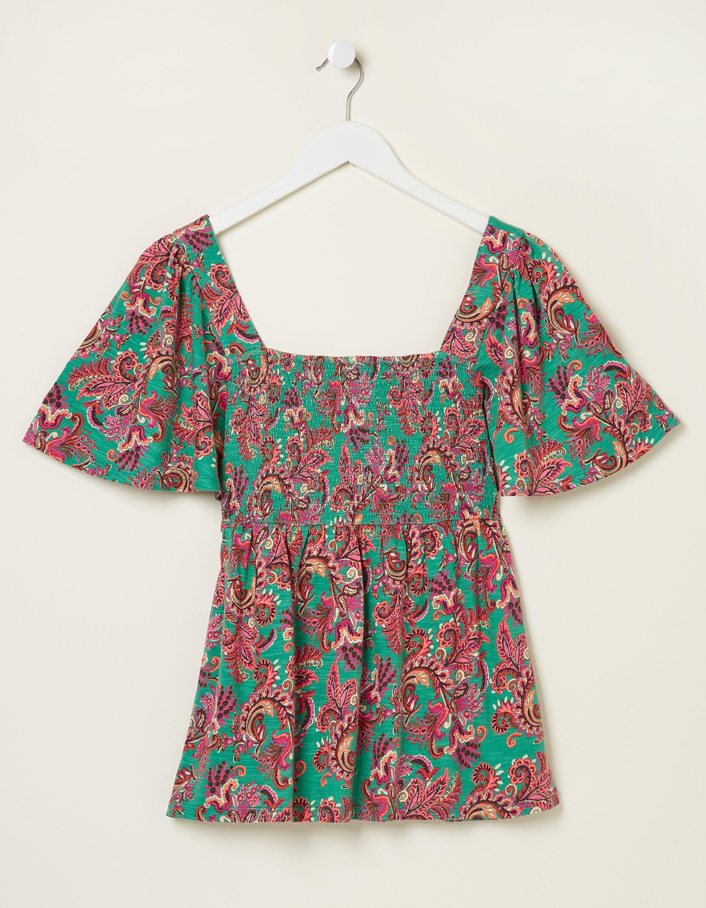 Lucia Festival Floral Top