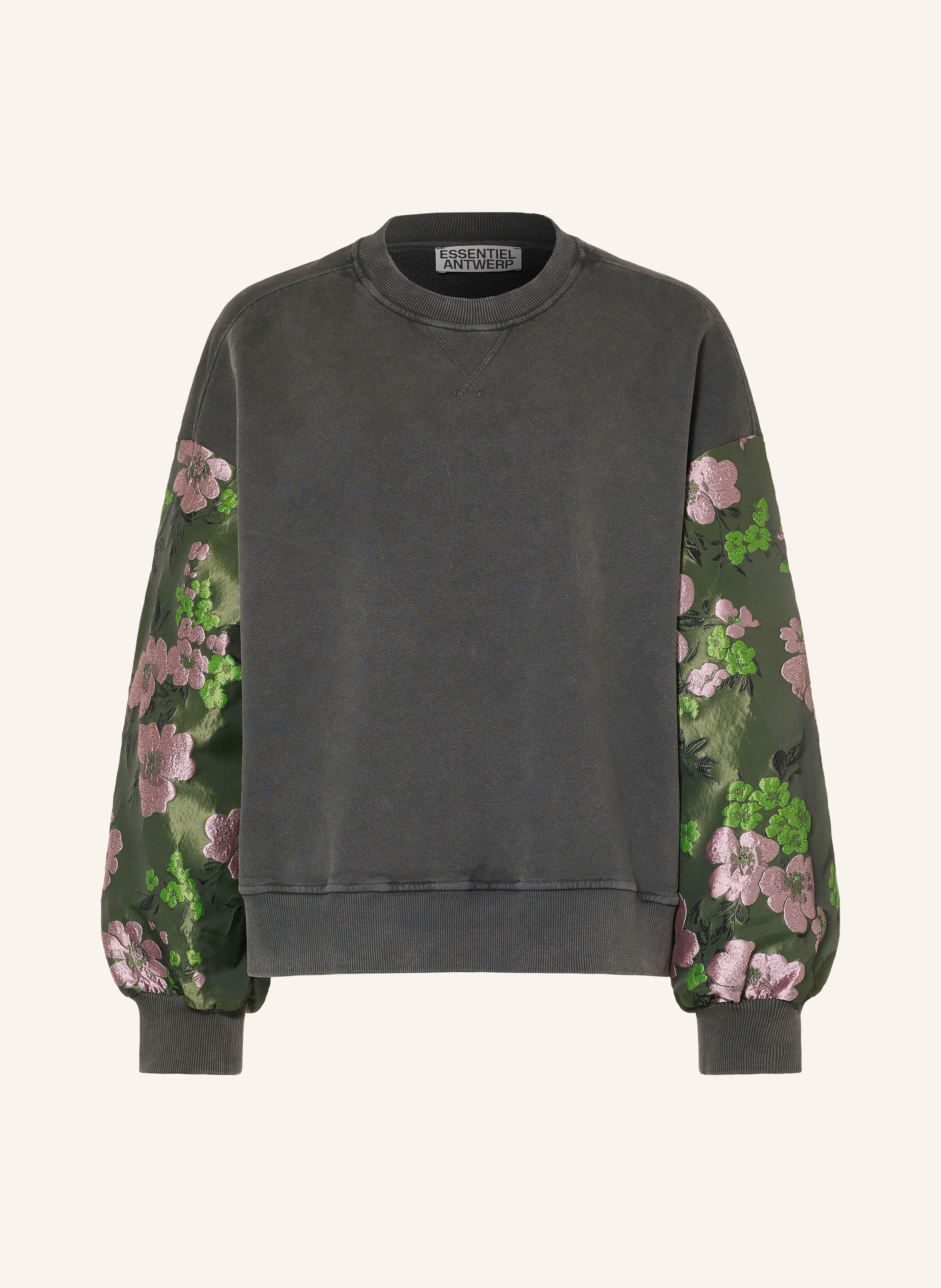ESSENTIEL ANTWERP Sweatshirt KUEER mit Jacquard