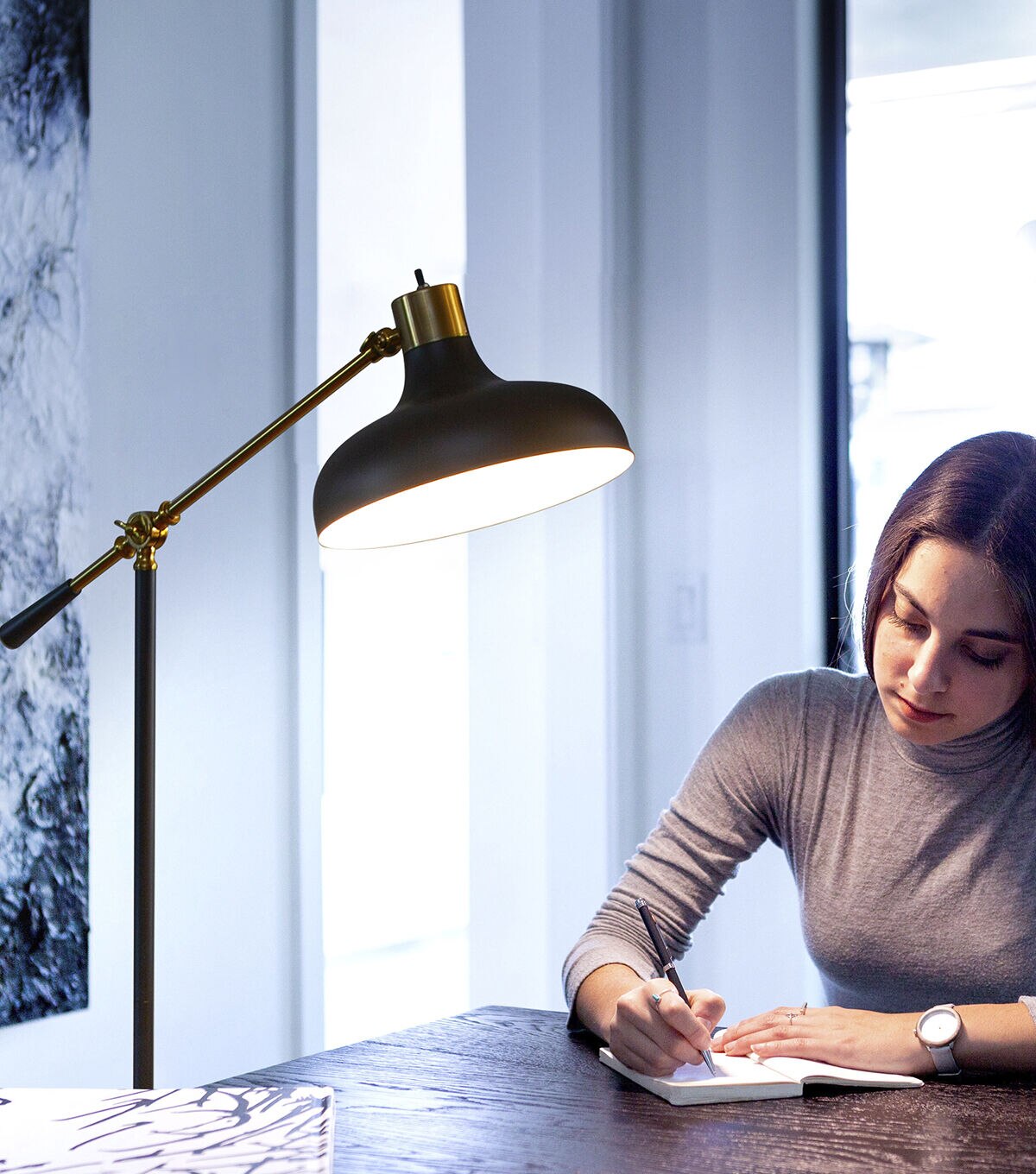 Brightech Wyatt LED Floor Lamp