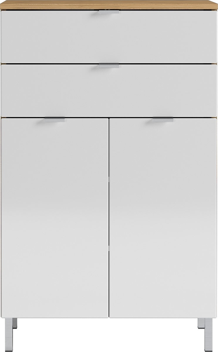 Germania Mauresa Badkamerkast Small Wit   Eiken