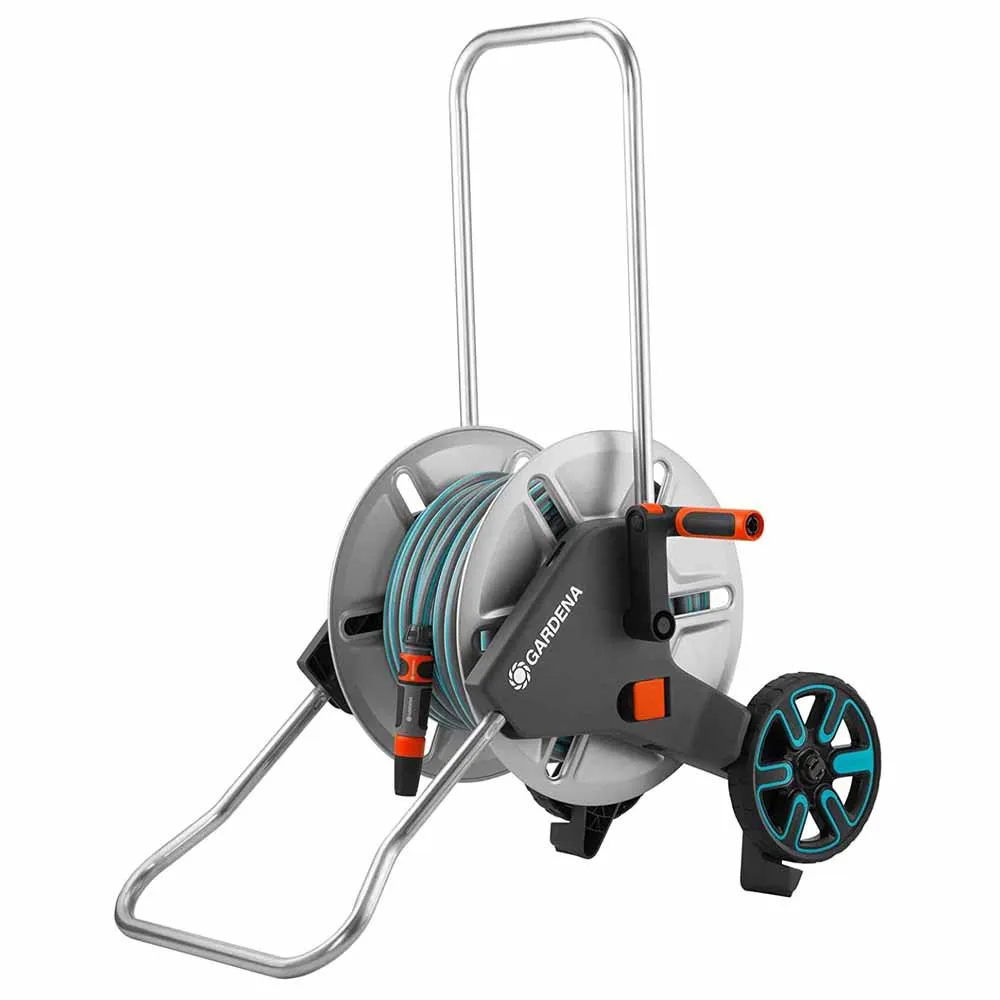 Gardena Metal Cart With Hose 25 m