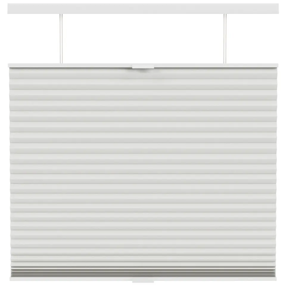 Fenstr pliss&eacute;gordijn Chicago dubbel 45mm verduisterend - linnen (25515)