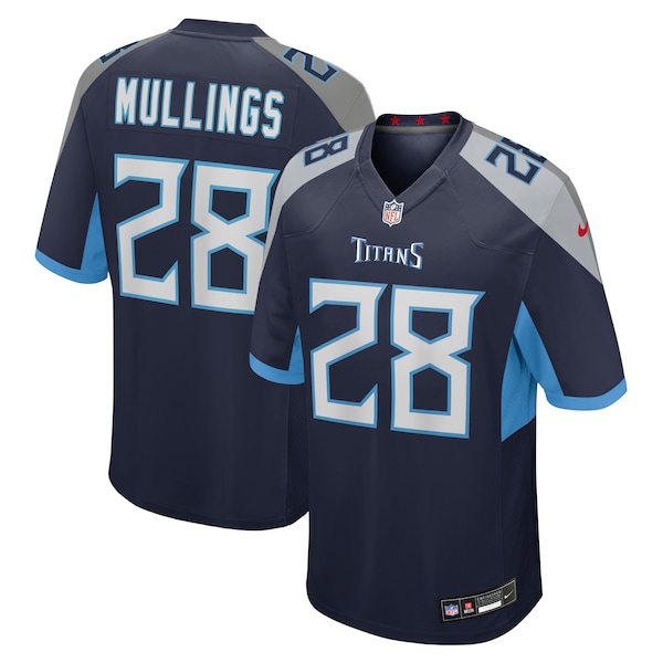 Kalel Mullings Tennessee Titans Nike Team Game Jersey -  Navy