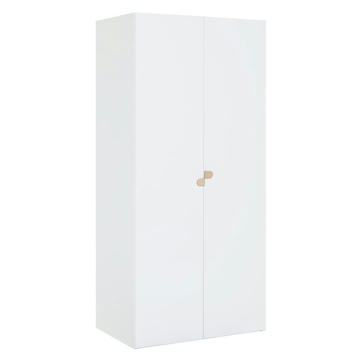 STIGE - Armoire 2 portes blanc
