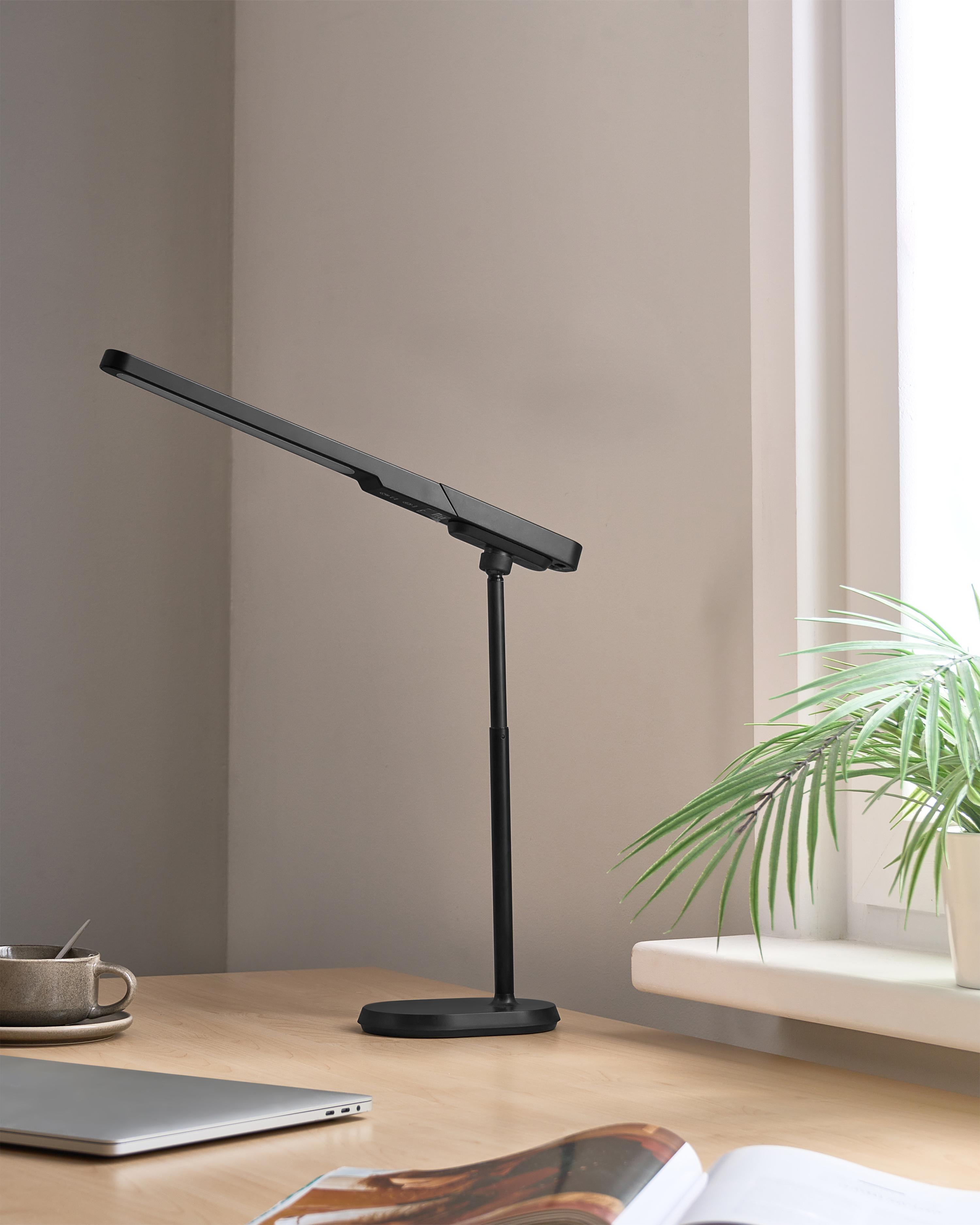 LED Desk Lamp TUCANA with Dimmer Black