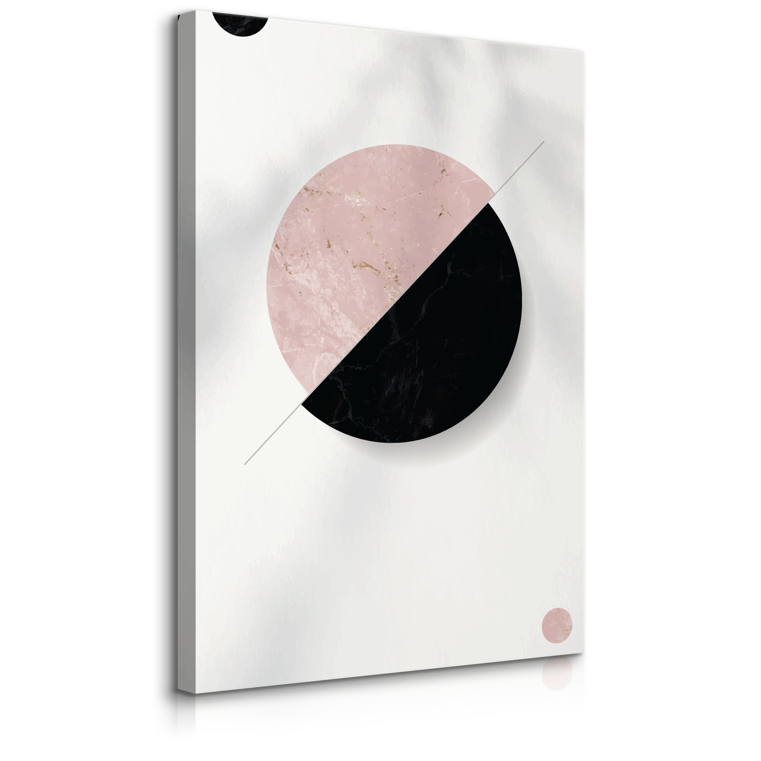 Obraz Figury Geometryczne W Stylu Glamour 20x30cm