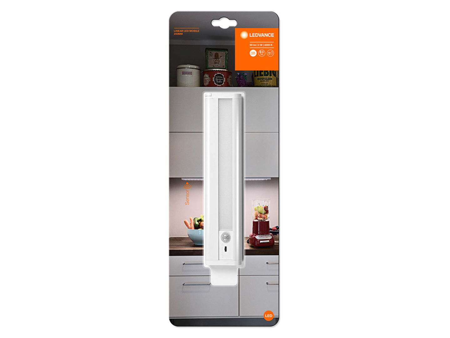 Oprawa techniczna Linear LED 21 cm aluminiowa biała