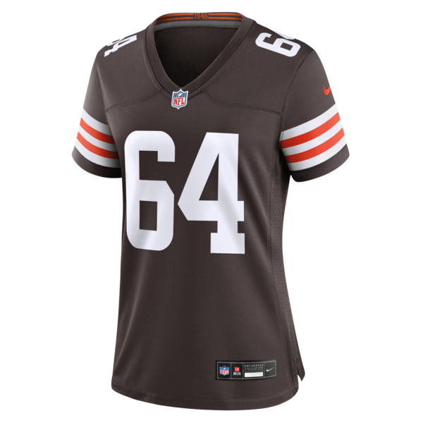 Thayer Munford Cleveland Browns Nike Women's Team Game Jersey -  Brown