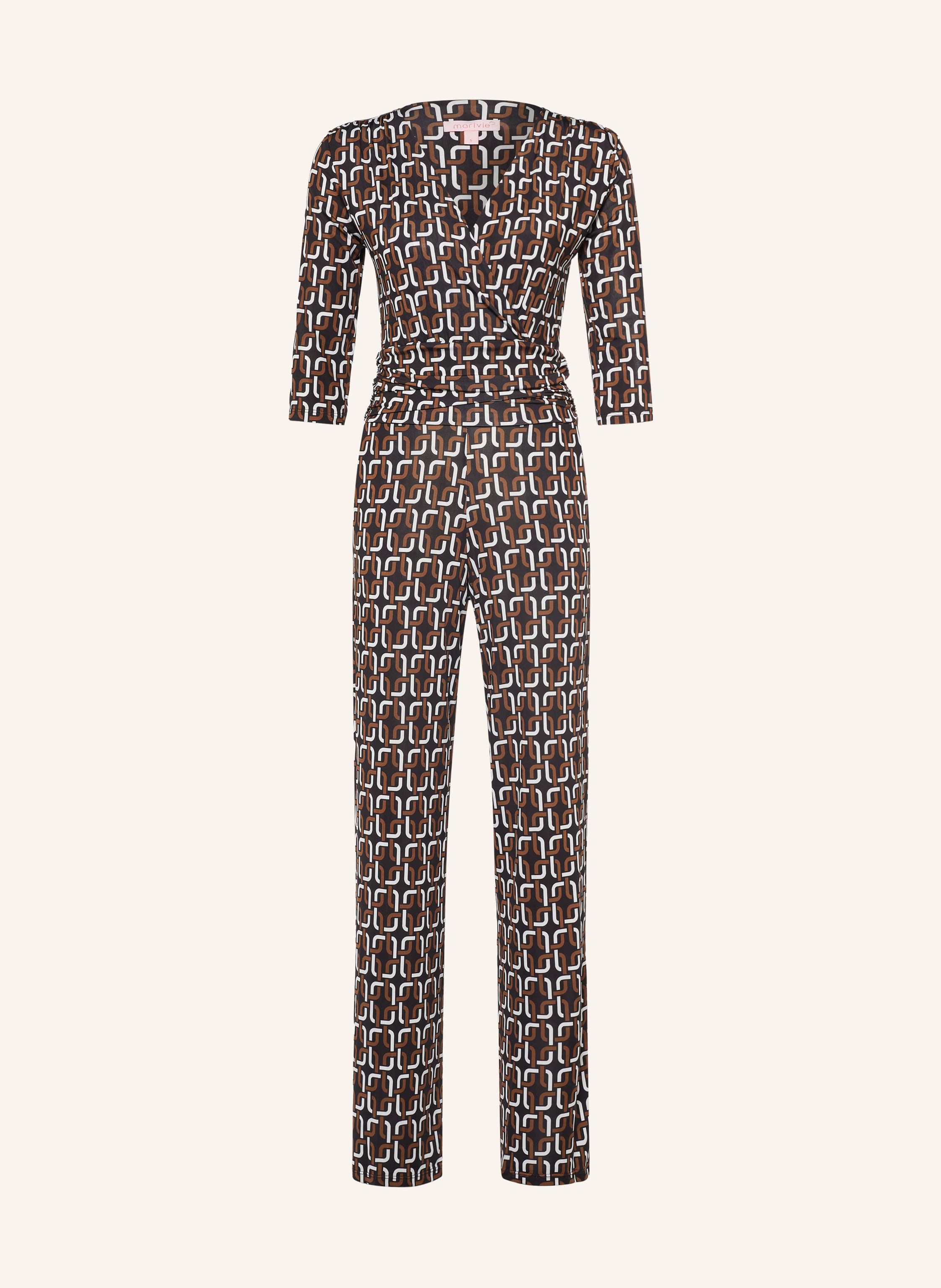 marivie Jersey-Jumpsuit JUMP GREAT! mit 3/4-Arm