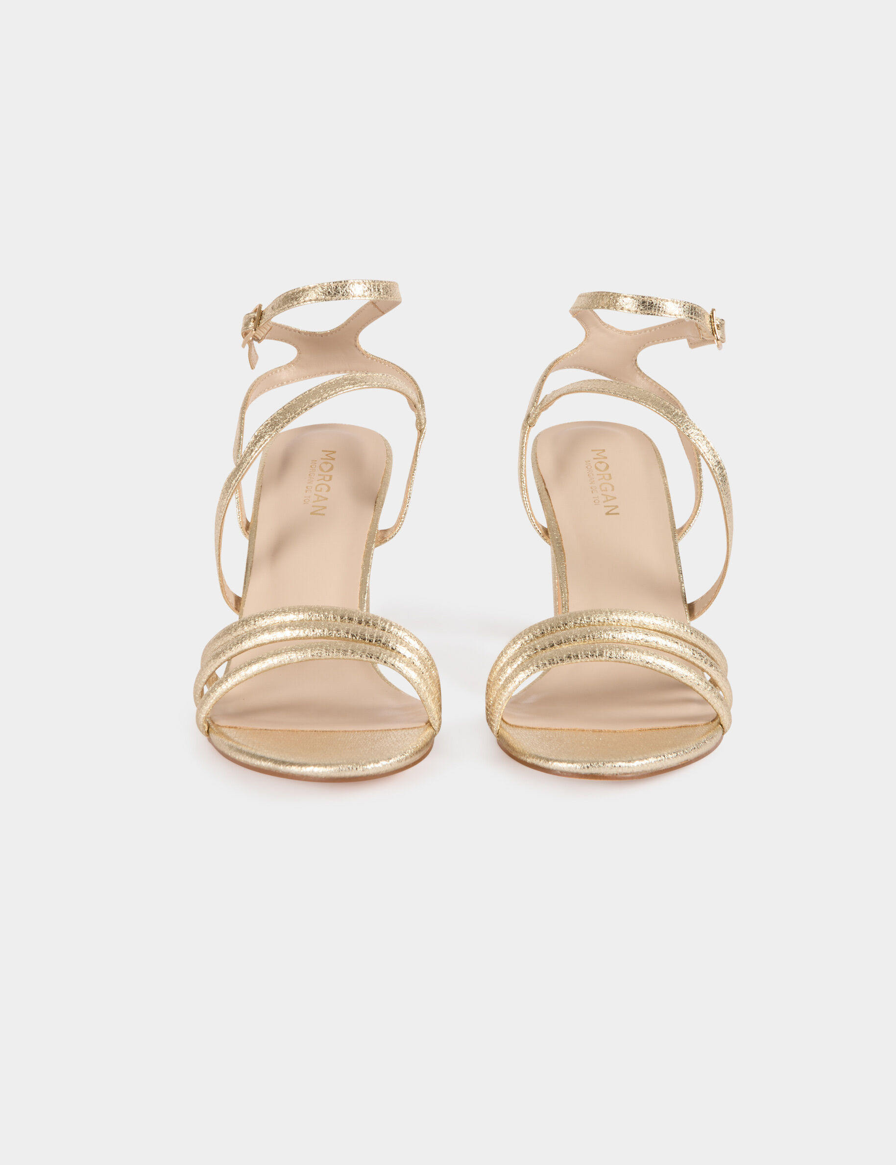 Golden Sandals Gold Yellow Women