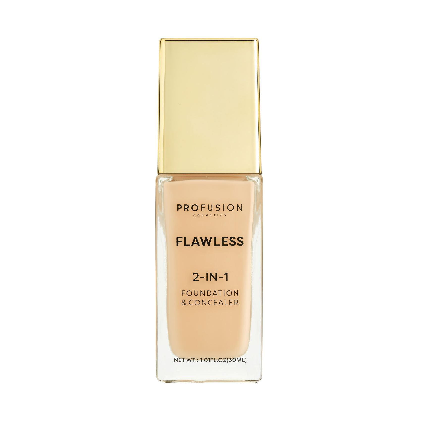 Profusion Cosmetics Flawless 2-in-1 Foundation & Concealer Fair Beige