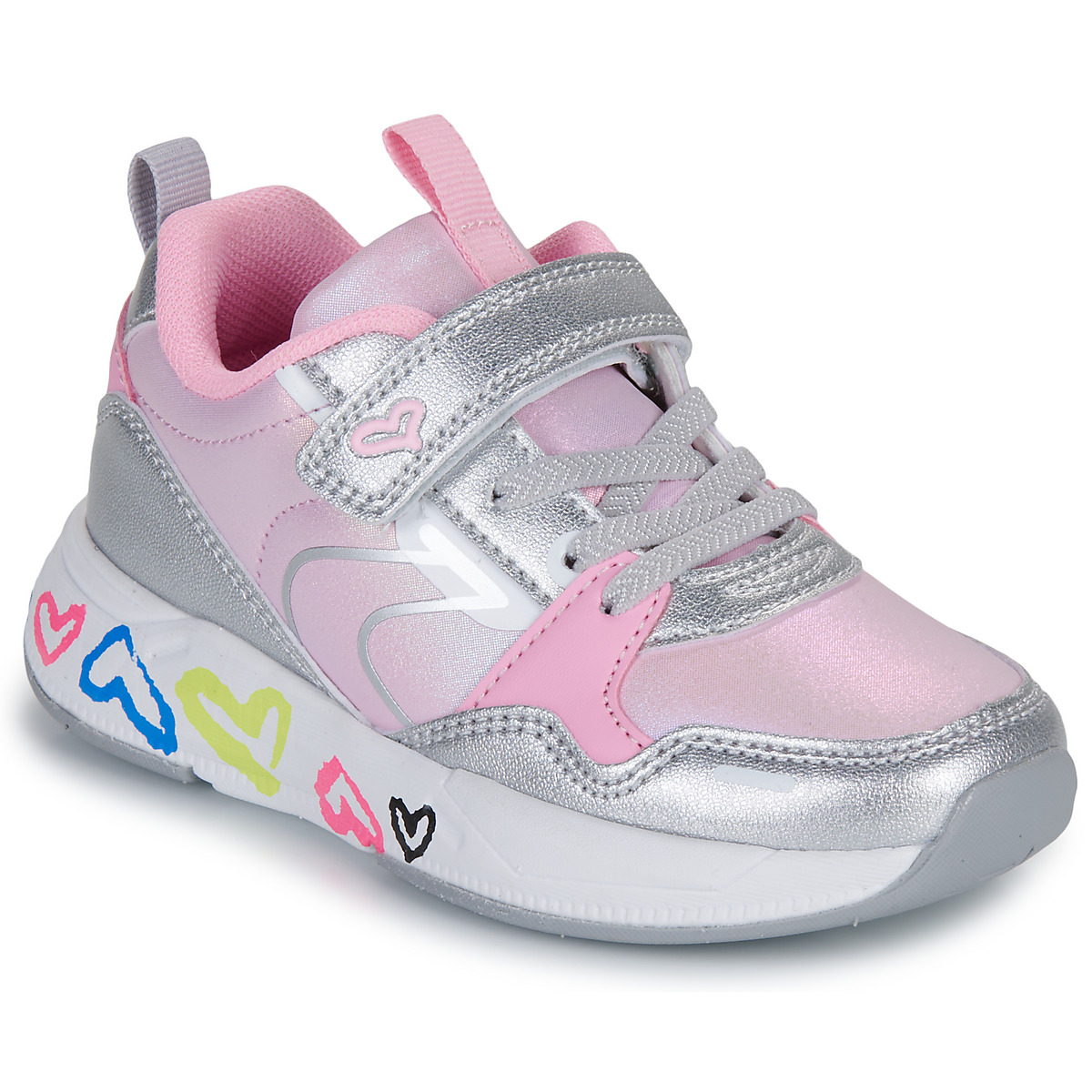 Primigi - B&G SUPERMEGA - Silver / Pink