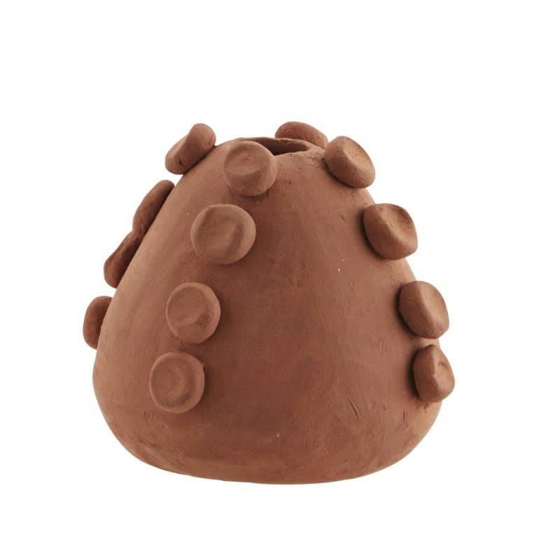 - Vase terre cuite orange