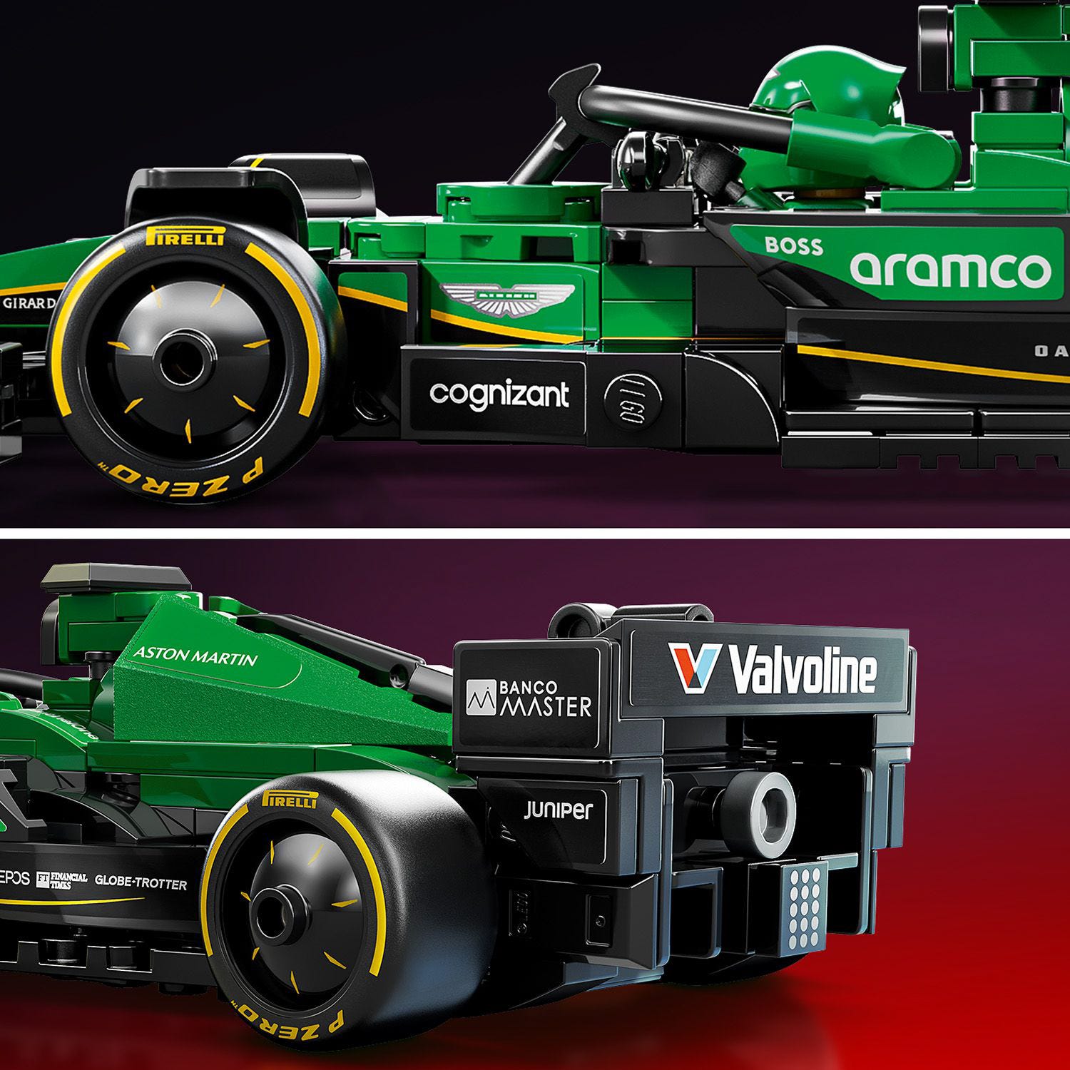 Auto Aston Martin Aramco F1 AMR24 Lego Speed Champions
