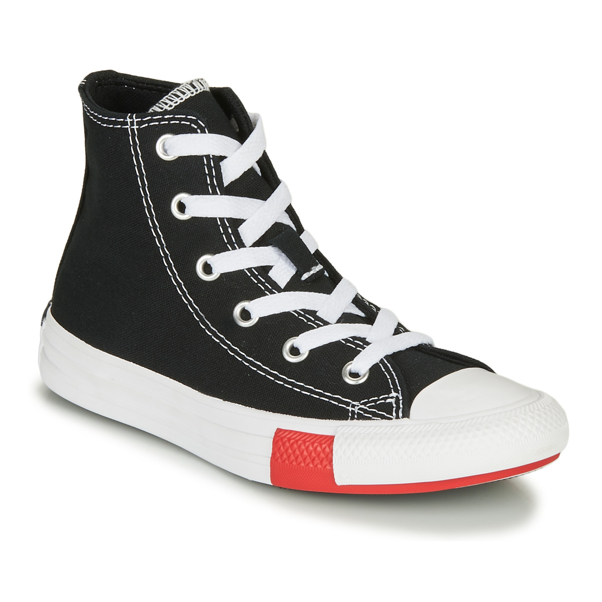 Converse - CHUCK TAYLOR ALL STAR - HI -  black / Yellow / White