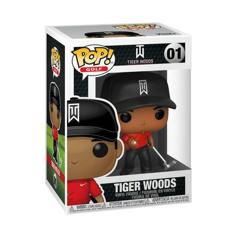 Funko POP! PGA Tiger Woods Collectible Golf Figure Toy for Fans