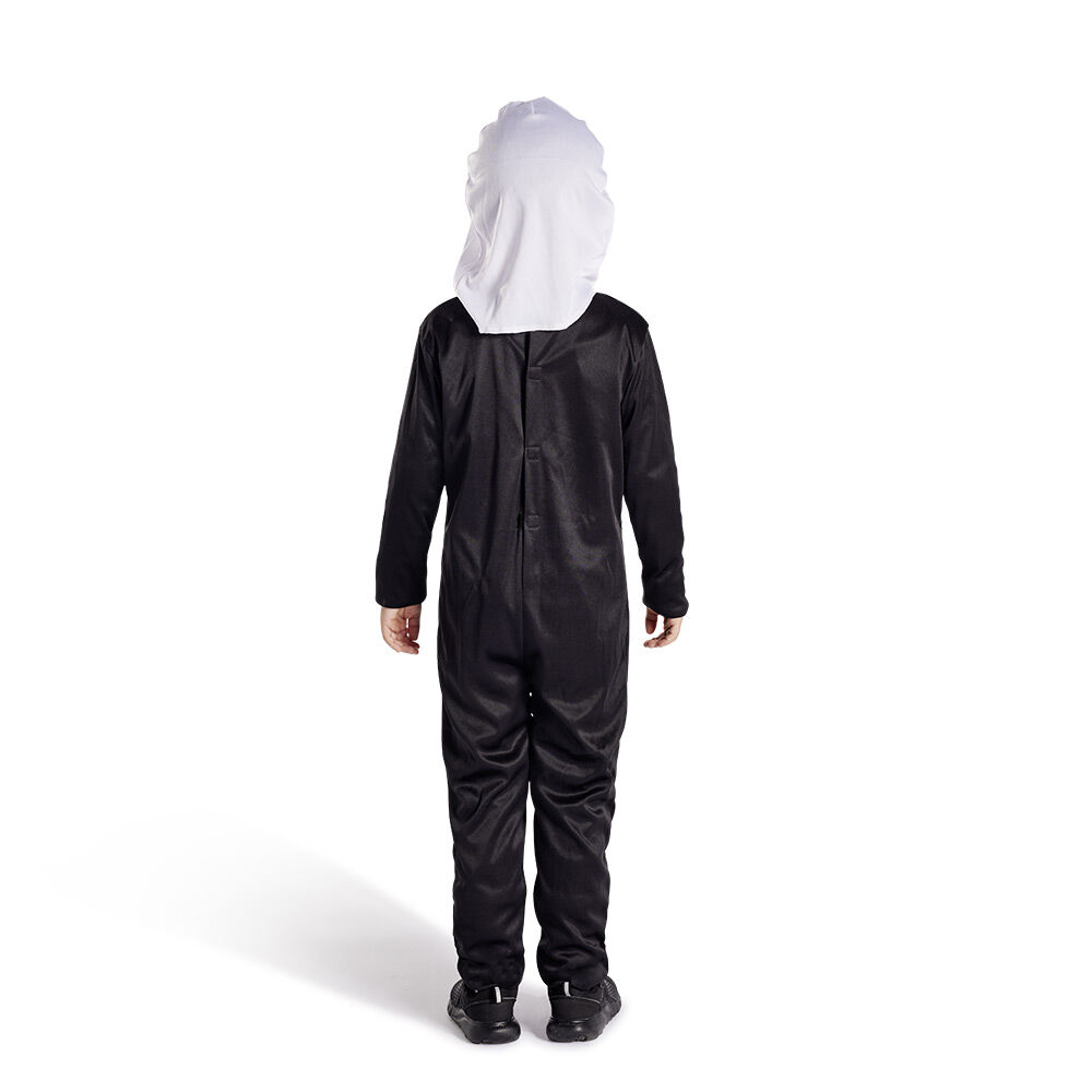 Déguisement enfant Halloween squelette combinaison et cagoule 7/10ans