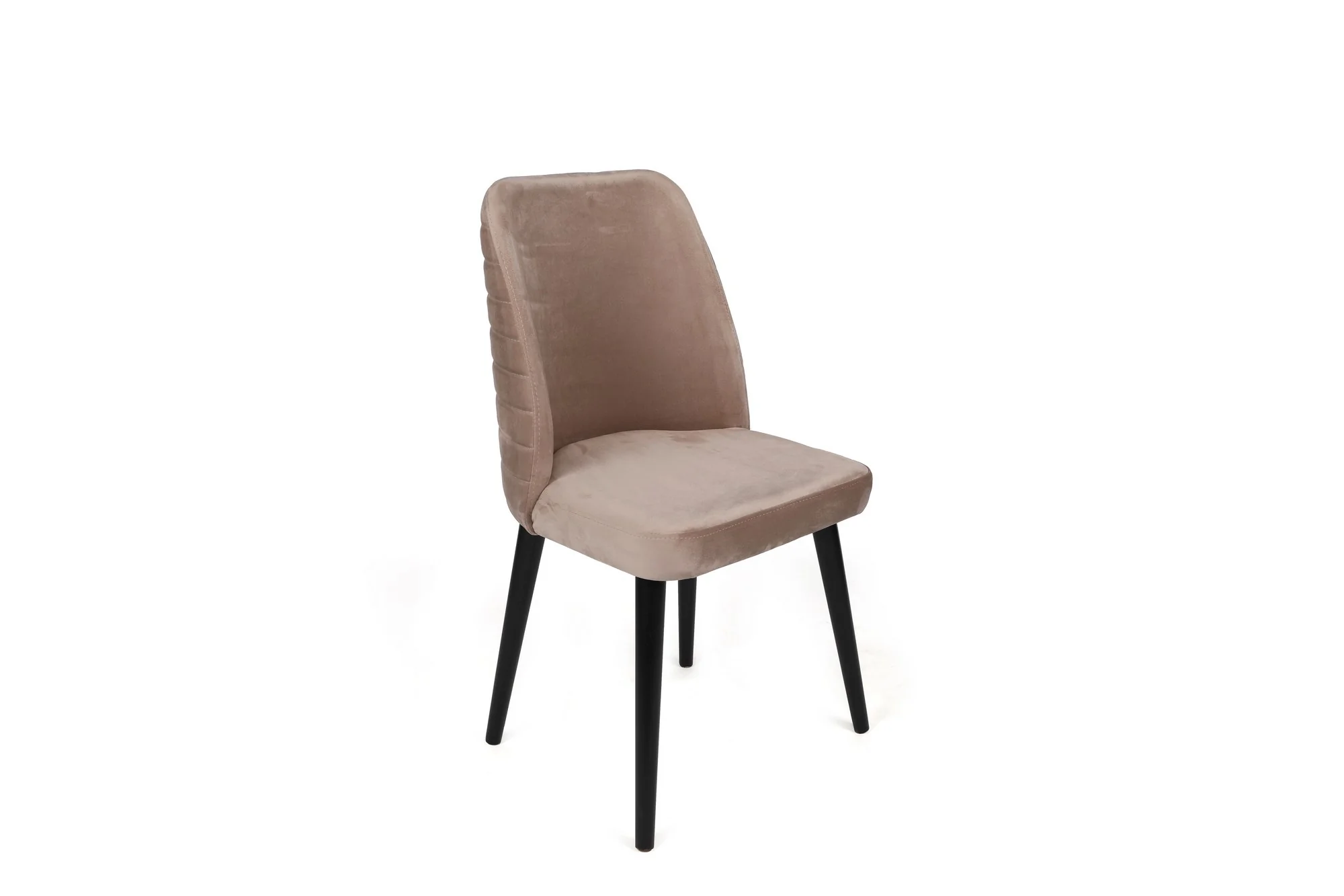 Set van 4 eetkamerstoelen Tulin velvet