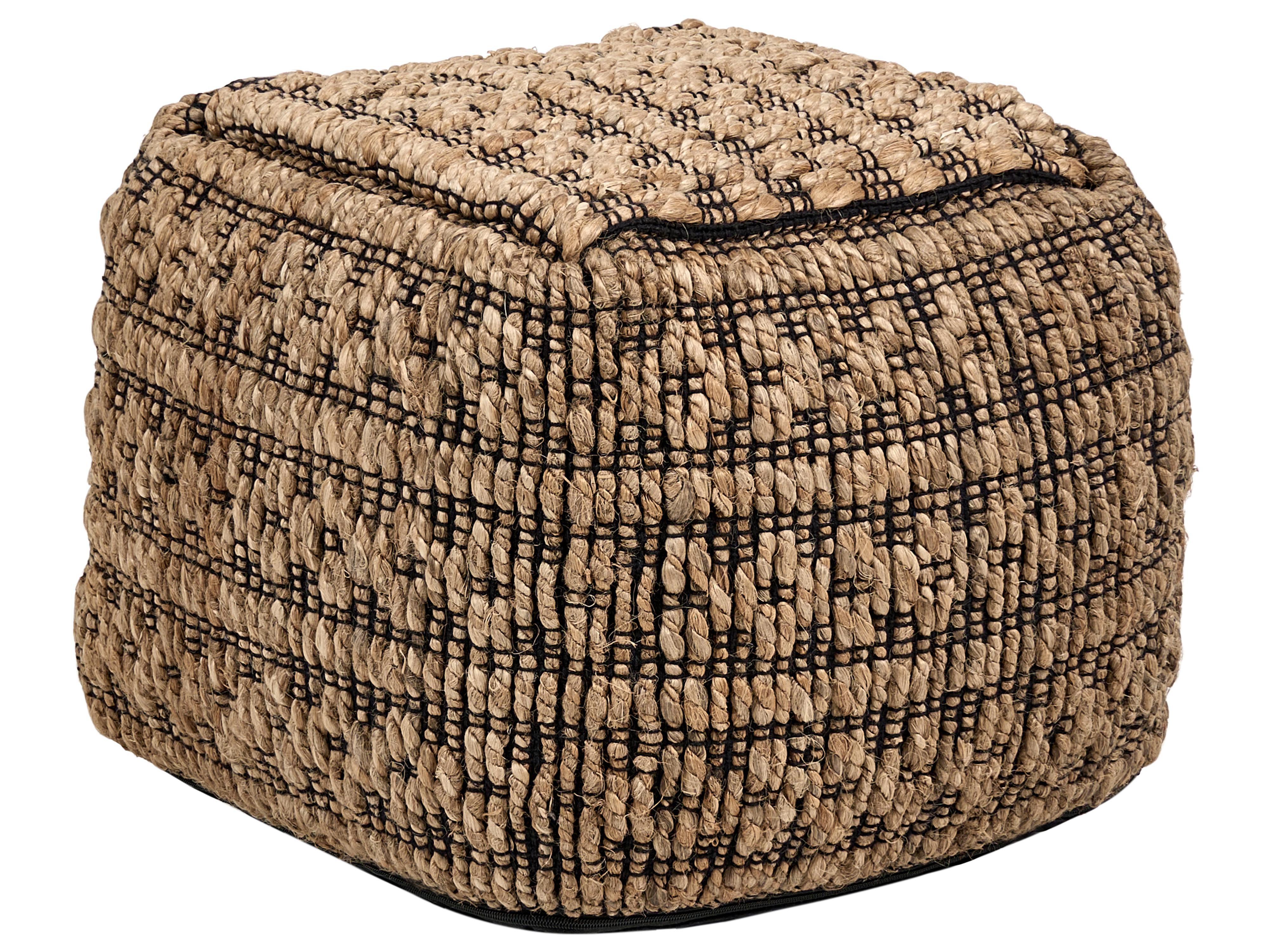 Pouffe MABULA Jute Beige