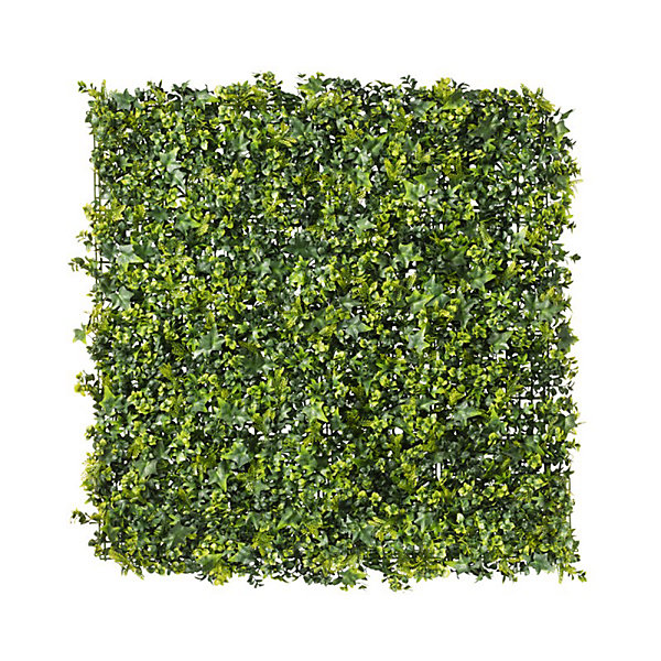 Mur végétal artificiel extérieur et intérieur 1m x 1m Lierre