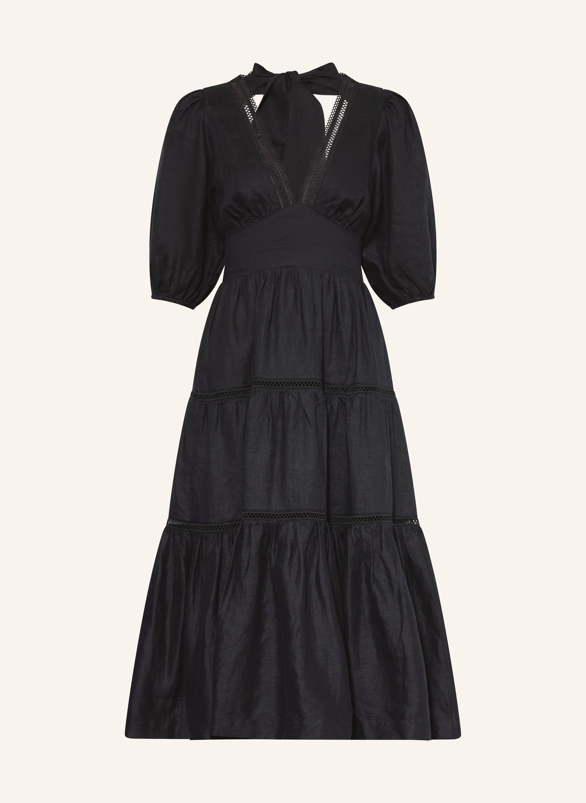 heidi klein Strandkleid METEORA aus Leinen mit Cut-out