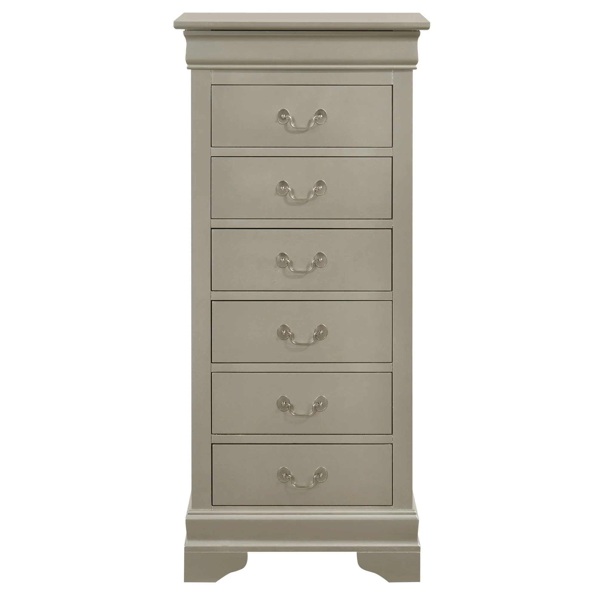 Louis Phillipe 7 Drawer Chest of Drawers (22 in L. X 16 in W. X 51 in H)