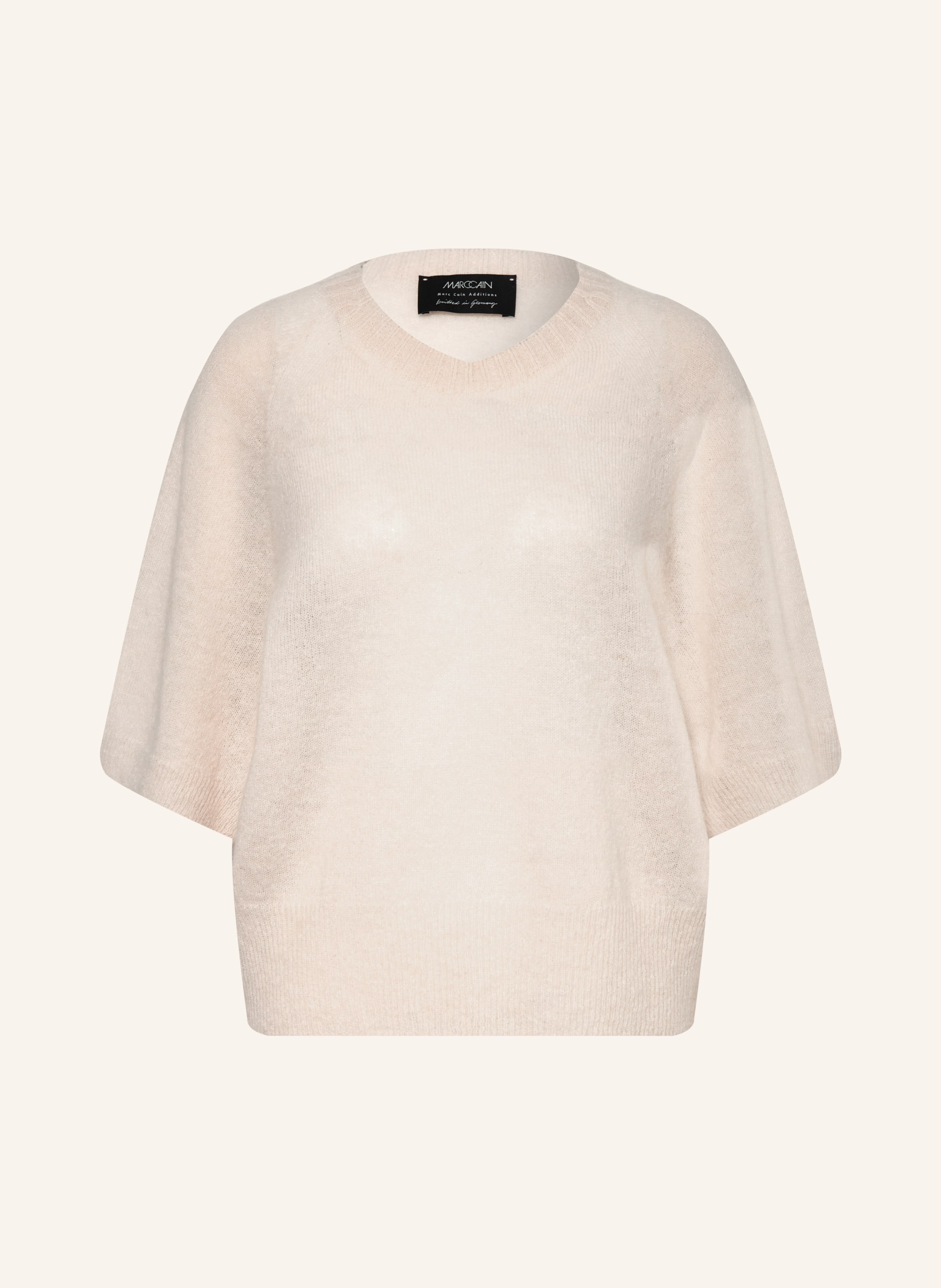 MARC CAIN Strickshirt mit Alpaka