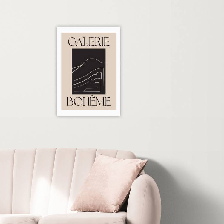 East End Prints La Vie Boheme Unframed Wall Print - A3