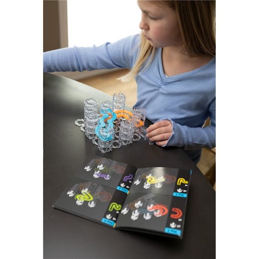 Fat Brain Toy Co 73pc Trestle Tracks Marble Run Builder Set Kids Toy 8y  FA313-2