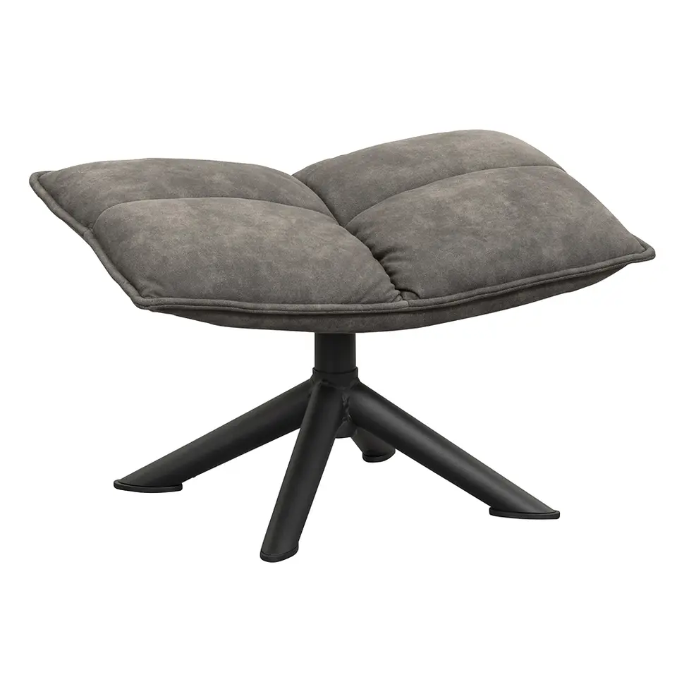 Hocker Clayton - antraciet - 45x64x41,50 cm