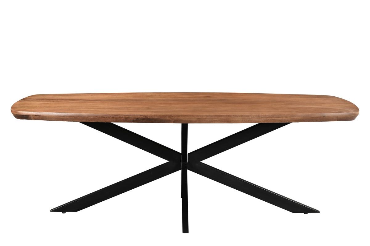 Livingfurn eetkamertafel Jesper Danish Oval - 180cm - mangohout